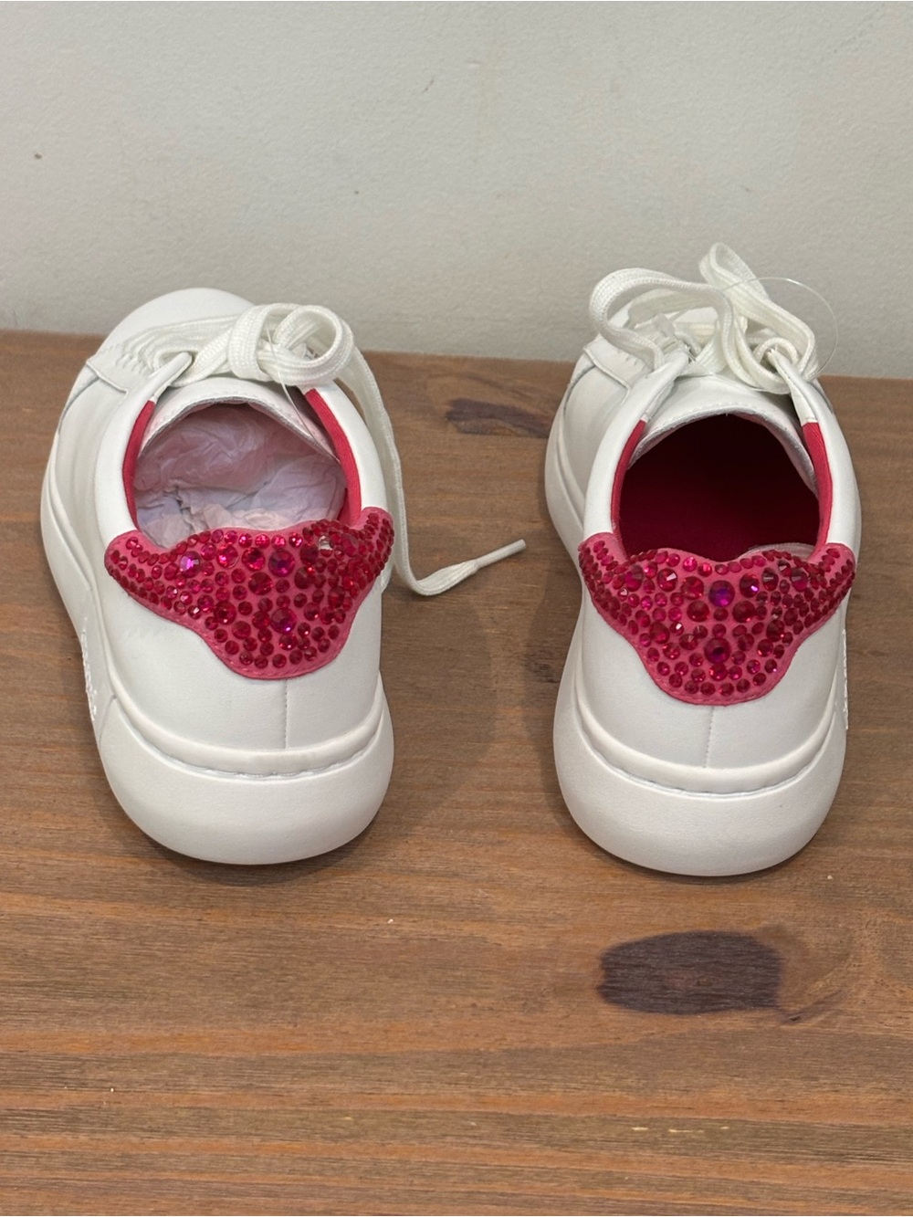 Kate Spade New York Lift Sneakers in Optic White/Vivid Snapdragon 8 $168 - Picture 4 of 7